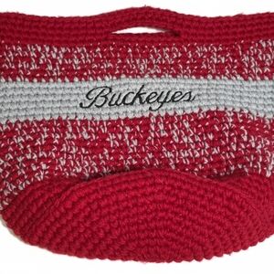 Chic Red and Gray Women's Tote